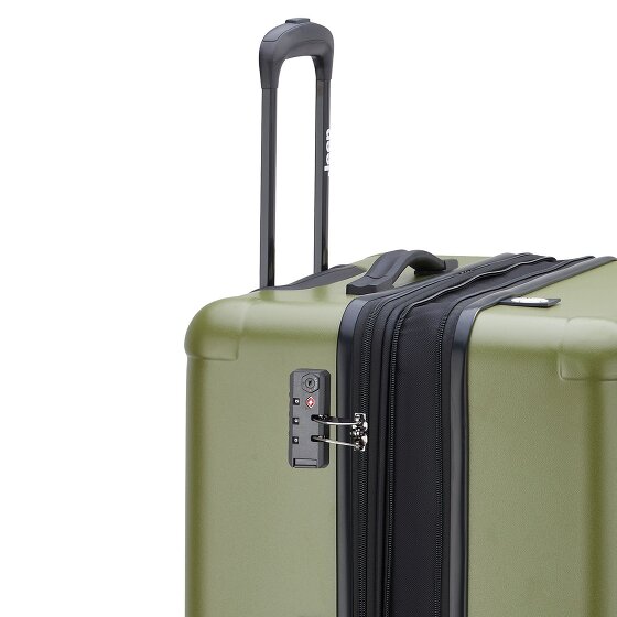 Jeep JH004C 4 Rollen Trolley 80 cm mit Dehnfalte