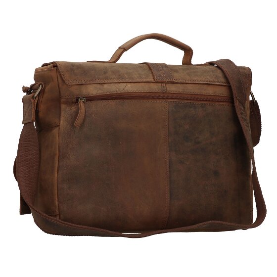 Greenland Nature Montenegro Aktentasche Leder 37 cm