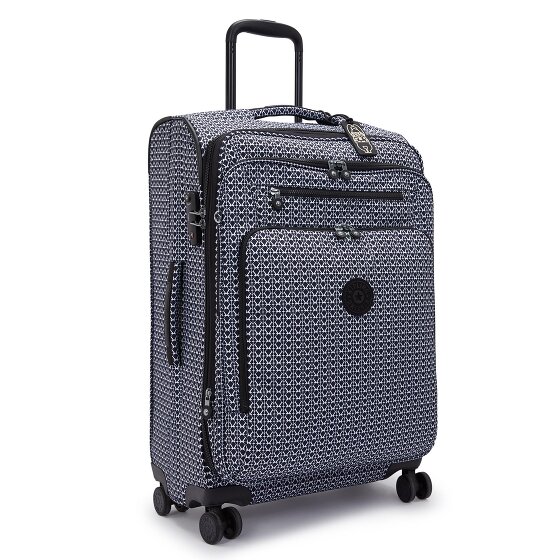 Kipling New Youri Spin M 4 Rollen Trolley M 68 cm mit Dehnfalte