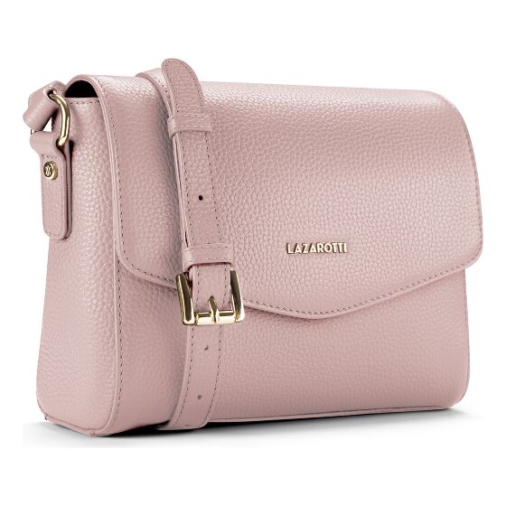Lazarotti Bologna Leather Crossbody Umhängetasche Leder 22 cm
