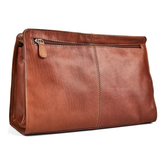 Esquire Dallas Kulturbeutel Leder 30 cm