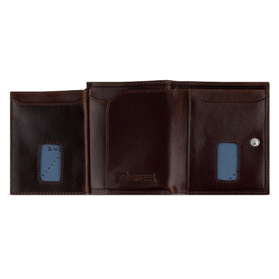 bugatti Secure Slim Geldbörse RFID Schutz Leder 8 cm