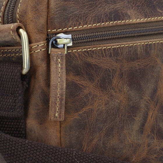 Greenburry Vintage Umhängetasche Leder 18 cm