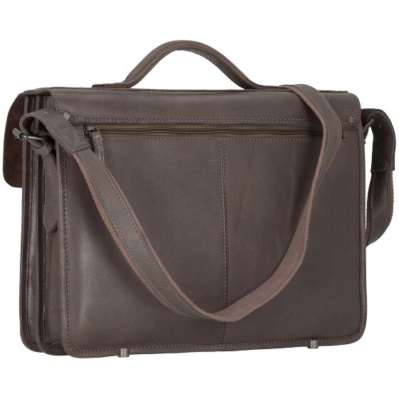Greenland Nature Nature Aktentasche Leder  40 cm