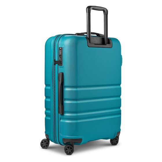 Redolz Pro ABS 4 Rollen Kofferset 3-teilig mit Dehnfalte