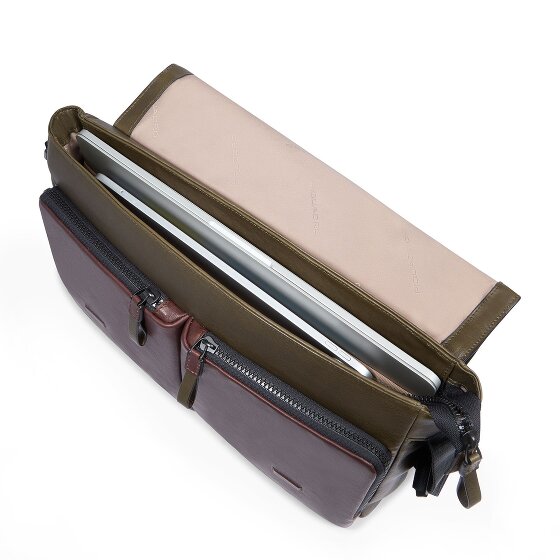 Piquadro Harper Aktentaschen Messenger Leder 37 cm Laptopfach