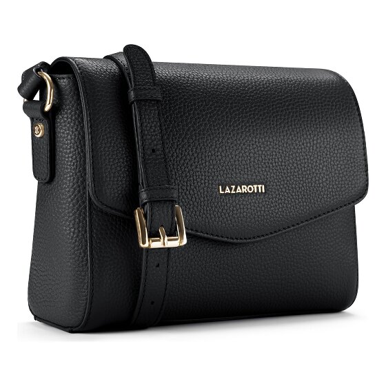 Lazarotti Bologna Leather Crossbody Umhängetasche Leder 22 cm