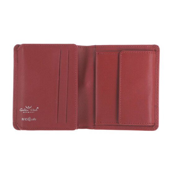 Golden Head Polo Geldbörse RFID Schutz Leder 8.5 cm