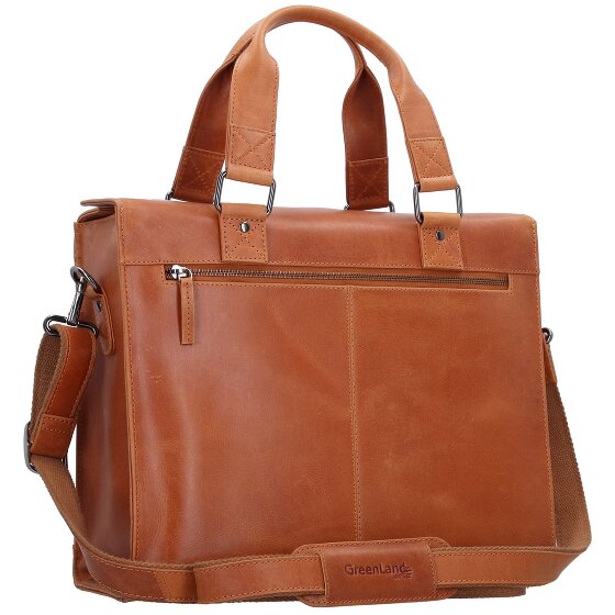 Greenland Nature Light Nature Aktentasche Leder 38 cm