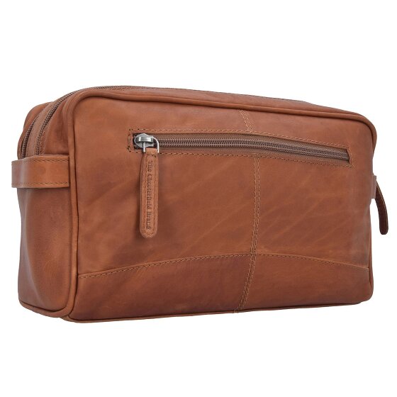 The Chesterfield Brand Wax Pull Up Kulturbeutel Leder 29 cm