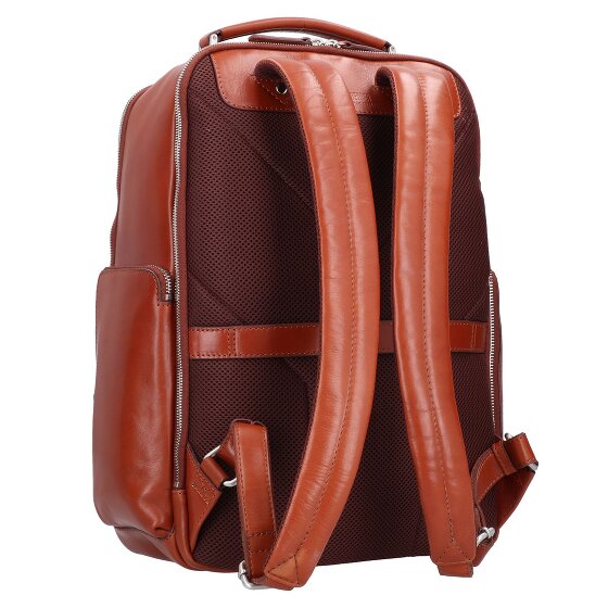 Leonhard Heyden Cambridge Rucksack Leder 42 cm Laptopfach