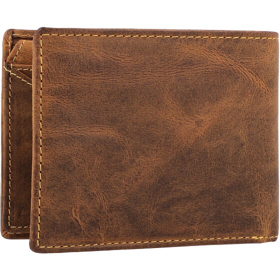 Greenburry Vintage Geldbörse Leder 12 cm