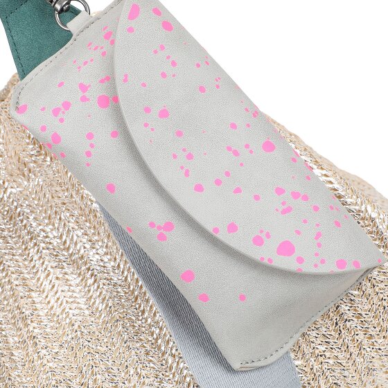 Fritzi aus Preußen Limited Painted Straw Schultertasche 43 cm