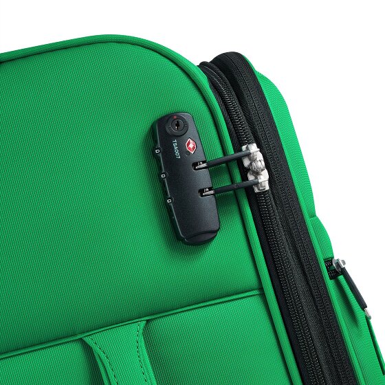 Delsey Paris x United Colors of Benetton Color Block 4-Rollen Kofferset 3 tlg.