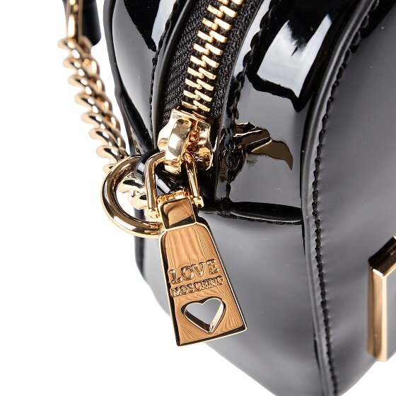 Love Moschino Enameled Logo Umhängetasche 20 cm