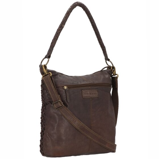 Greenland Nature Femi & Nine Schultertasche Leder 39 cm