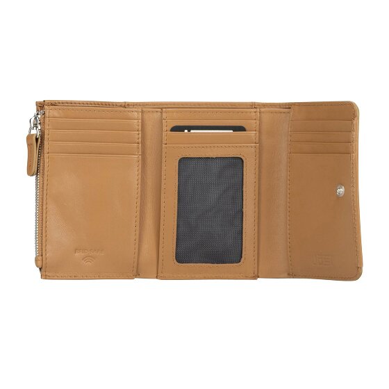 Jost Arva Geldbörse RFID Schutz Leder 12 cm