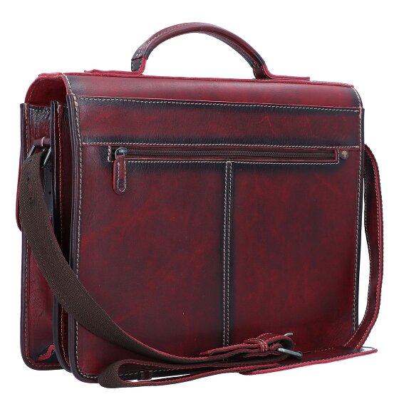 Greenburry Aktentasche Leder 39 cm