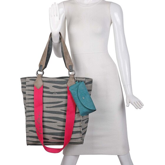 Fritzi aus Preußen Izzy02 Canvas Shopper Tasche 32 cm