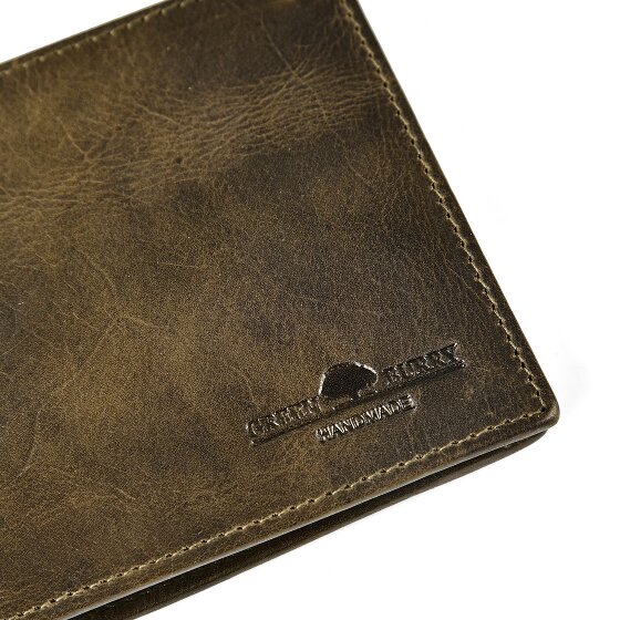 Greenburry Newport Geldbörse RFID Schutz Leder 12 cm