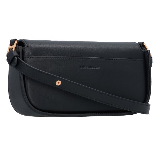 Karl Lagerfeld Signature Schultertasche Leder 24 cm
