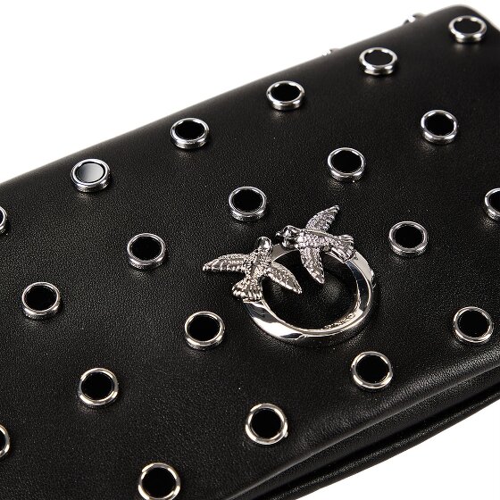 PINKO Love Click Clutch Tasche Leder 20 cm