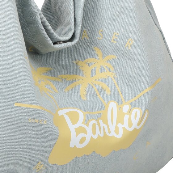 Fritzi aus Preußen Easy Limited Barbie Malibu Denim Schultertasche 48 cm