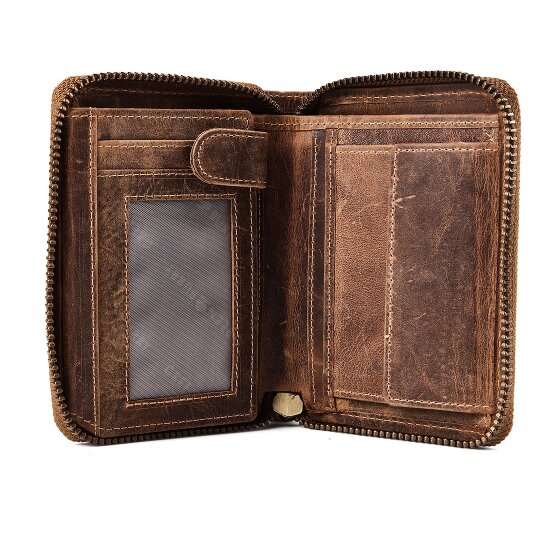 Greenburry Hecht Geldbörse Leder 13.5 cm