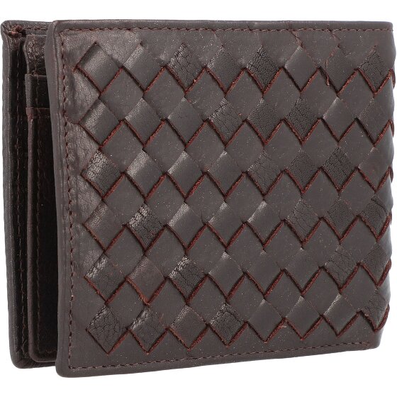 bugatti Woven Geldbörse Leder 13 cm