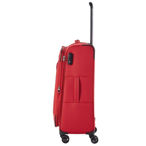 Travelite Chios 4 Rollen Kofferset 3-teilig mit Dehnfalte