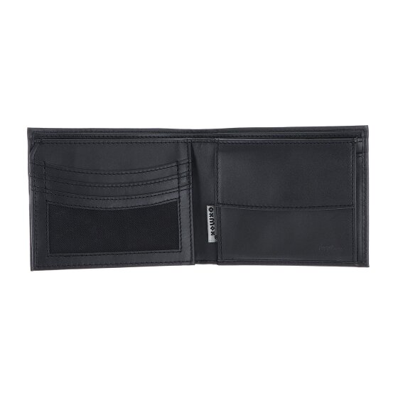 oxmox Leather Geldbörse RFID Schutz Leder 12 cm