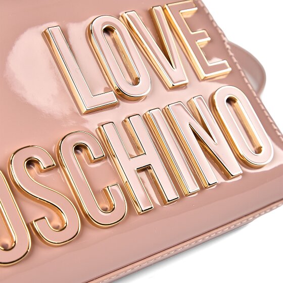 Love Moschino Enameled Logo Umhängetasche 20 cm