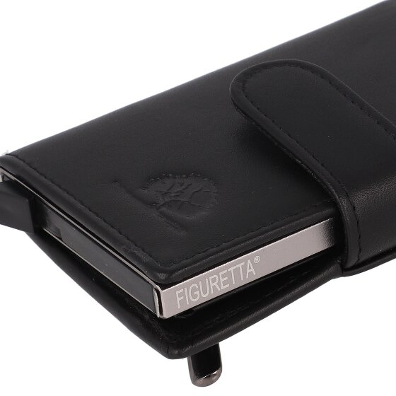 Greenburry Nappa Kreditkartenetui RFID Schutz Leder 7 cm