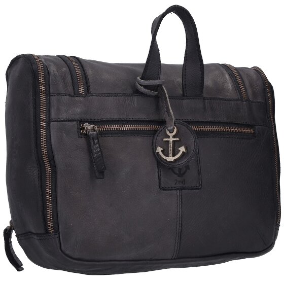 Harbour 2nd Cool Casual Kulturbeutel Leder 28 cm