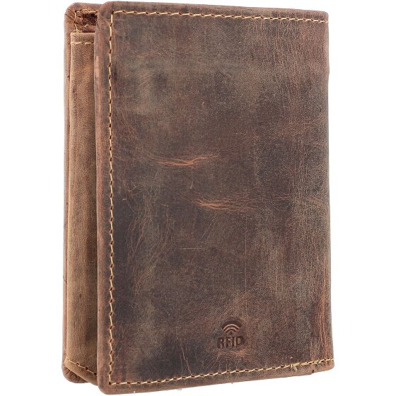 Greenburry Vintage Geldbörse RFID Leder 10 cm