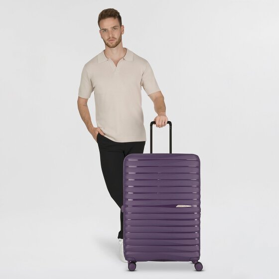 Jump Xwave 4 Rollen Trolley 76 cm mit Dehnfalte