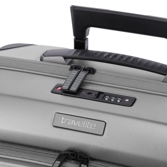 Travelite Millennium 4 Rollen Kabinentrolley 55 cm Laptopfach