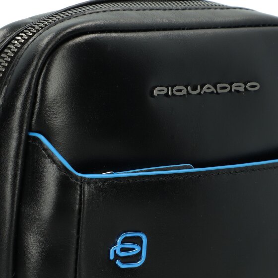 Piquadro Blue Square Umhängetasche Leder 22 cm