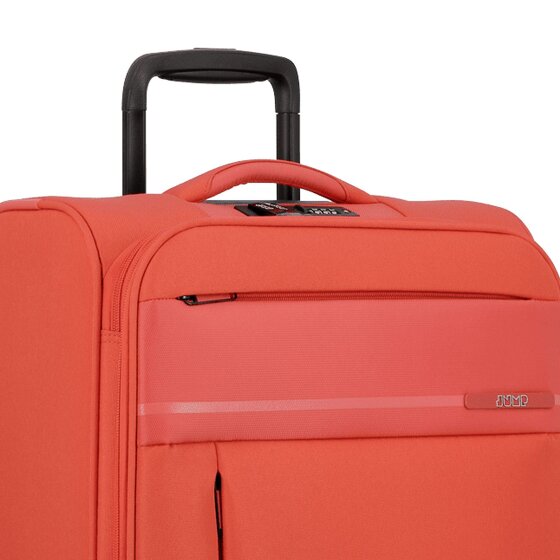 Jump Monthélys 4 Rollen Kabinentrolley 55 cm mit Dehnfalte