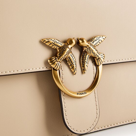 PINKO Love One One Handtasche Leder 20 cm