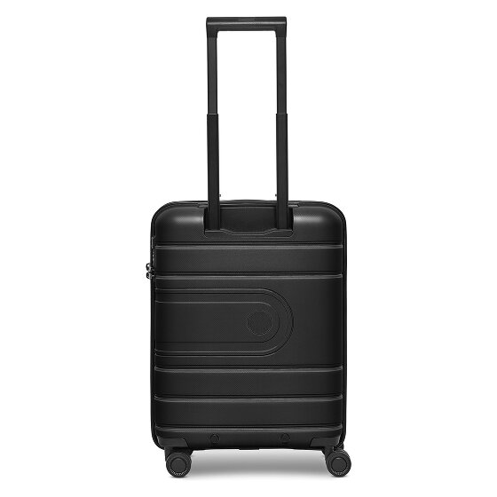 Redolz Essentials 11 4 Rollen Kabinentrolley 55 cm mit Dehnfalte