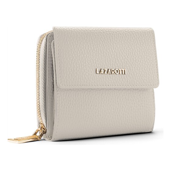 Lazarotti Bologna Leather Zip-Around Geldbörse Leder 12 cm
