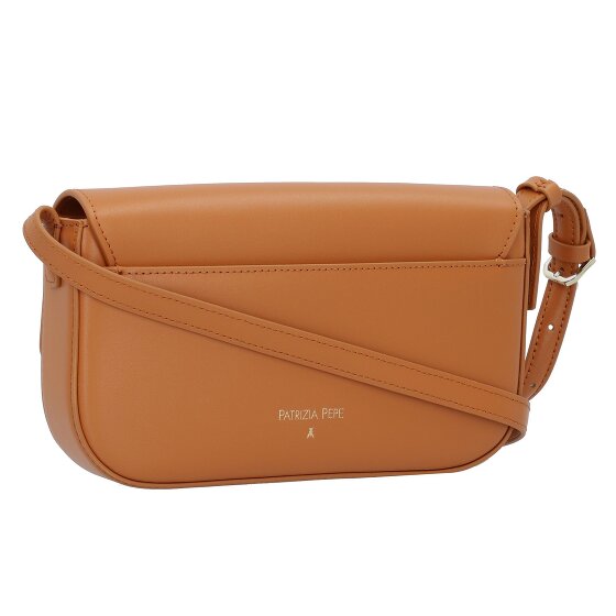 Patrizia Pepe Essential Fly Schultertasche Leder 22 cm