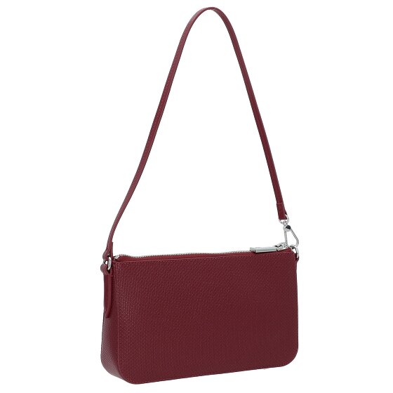 Lacoste Chantaco Schultertasche Leder 23 cm