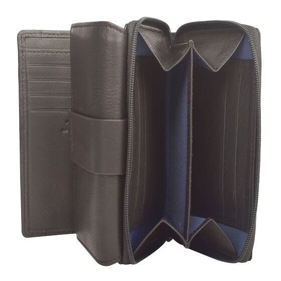 Maître Kirschroth Diethilde Geldbörse RFID Schutz Leder 14 cm