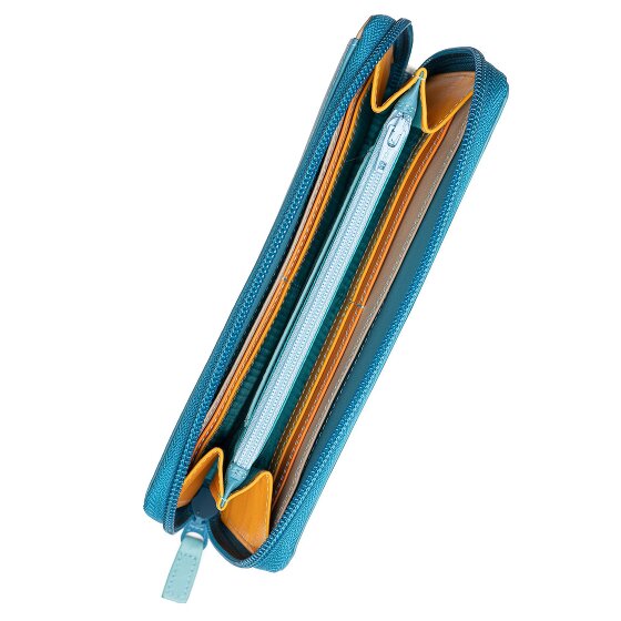 Mywalit Geldbörse RFID Schutz Leder 20 cm