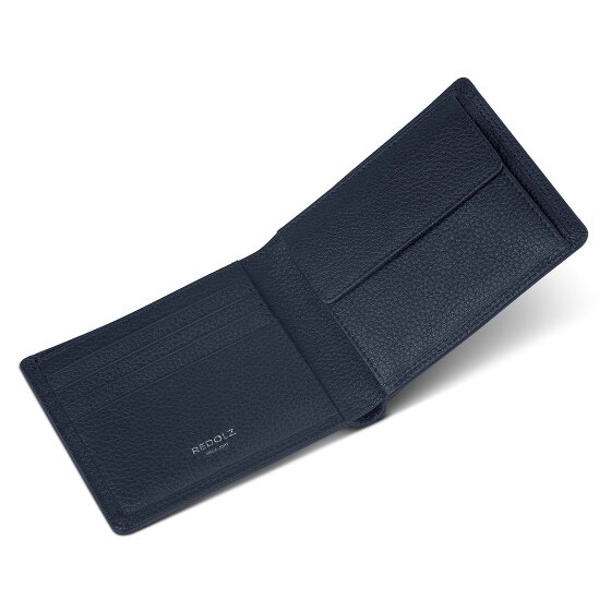 Redolz Leather Essentials QF Geldbörse RFID Leder 11,5 cm