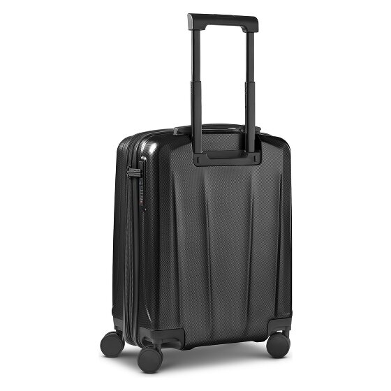 Police New York 4 Rollen Kabinentrolley S 54 cm mit Dehnfalte