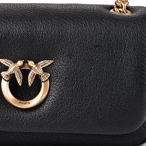 PINKO Love Soft Schultertasche Leder 22 cm