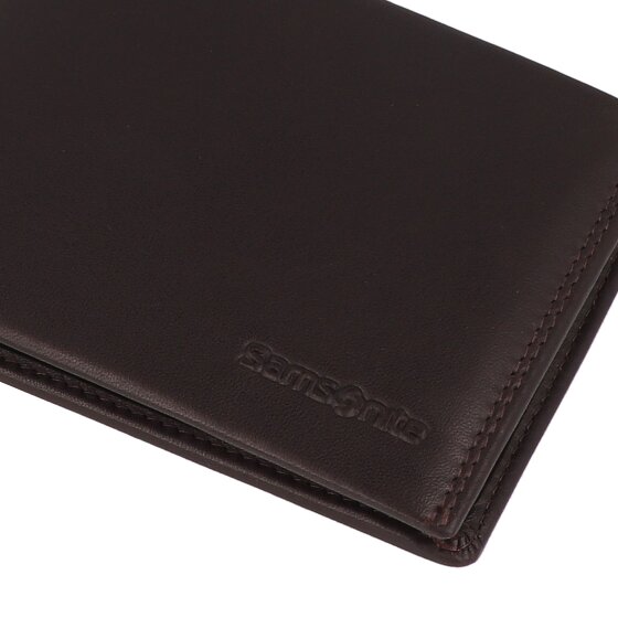 Samsonite Attack 2 0 Geldbörse RFID Schutz Leder 11.5 cm